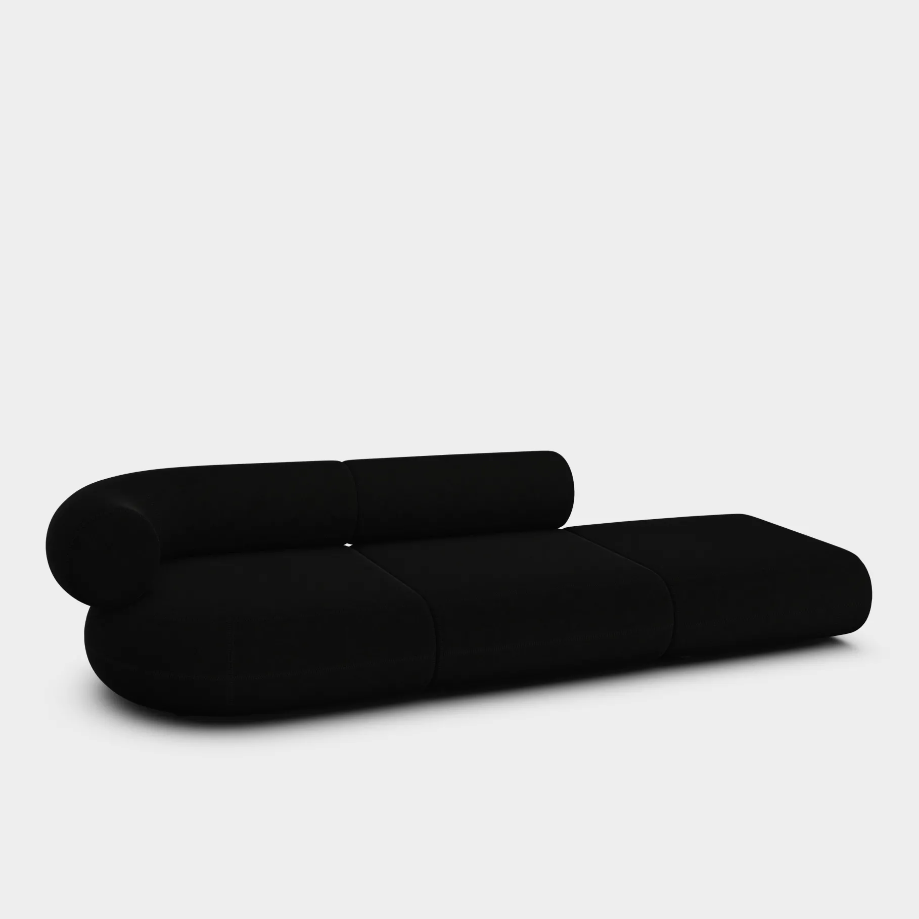 Fat Left Arm Backrest Modular Sofa