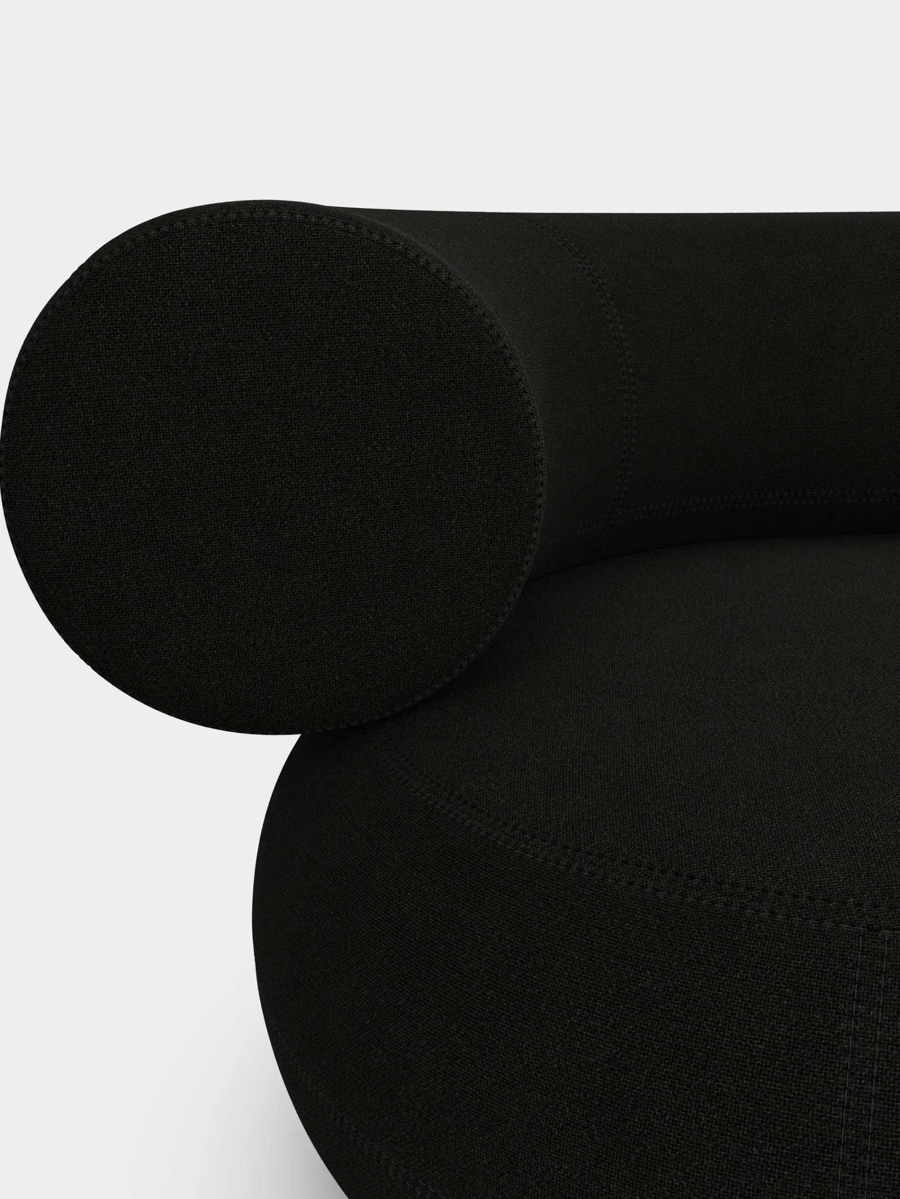 Fat Left Arm Backrest Modular Sofa