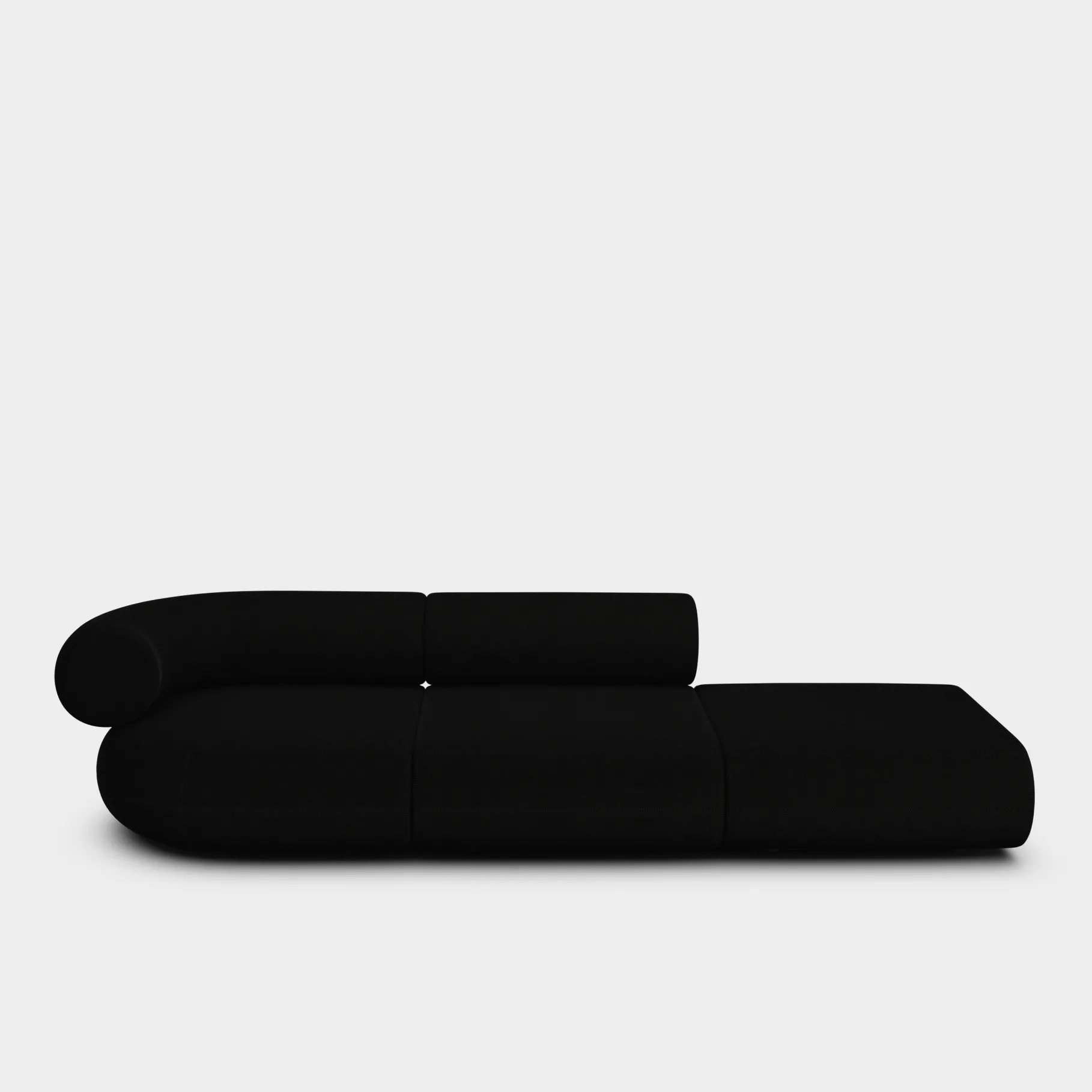 Fat Left Arm Backrest Modular Sofa