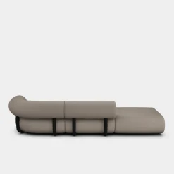 Fat Left Arm Backrest Modular Sofa