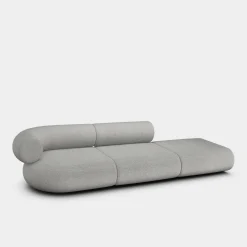 Fat Left Arm Backrest Modular Sofa
