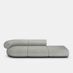 Fat Left Arm Backrest Modular Sofa