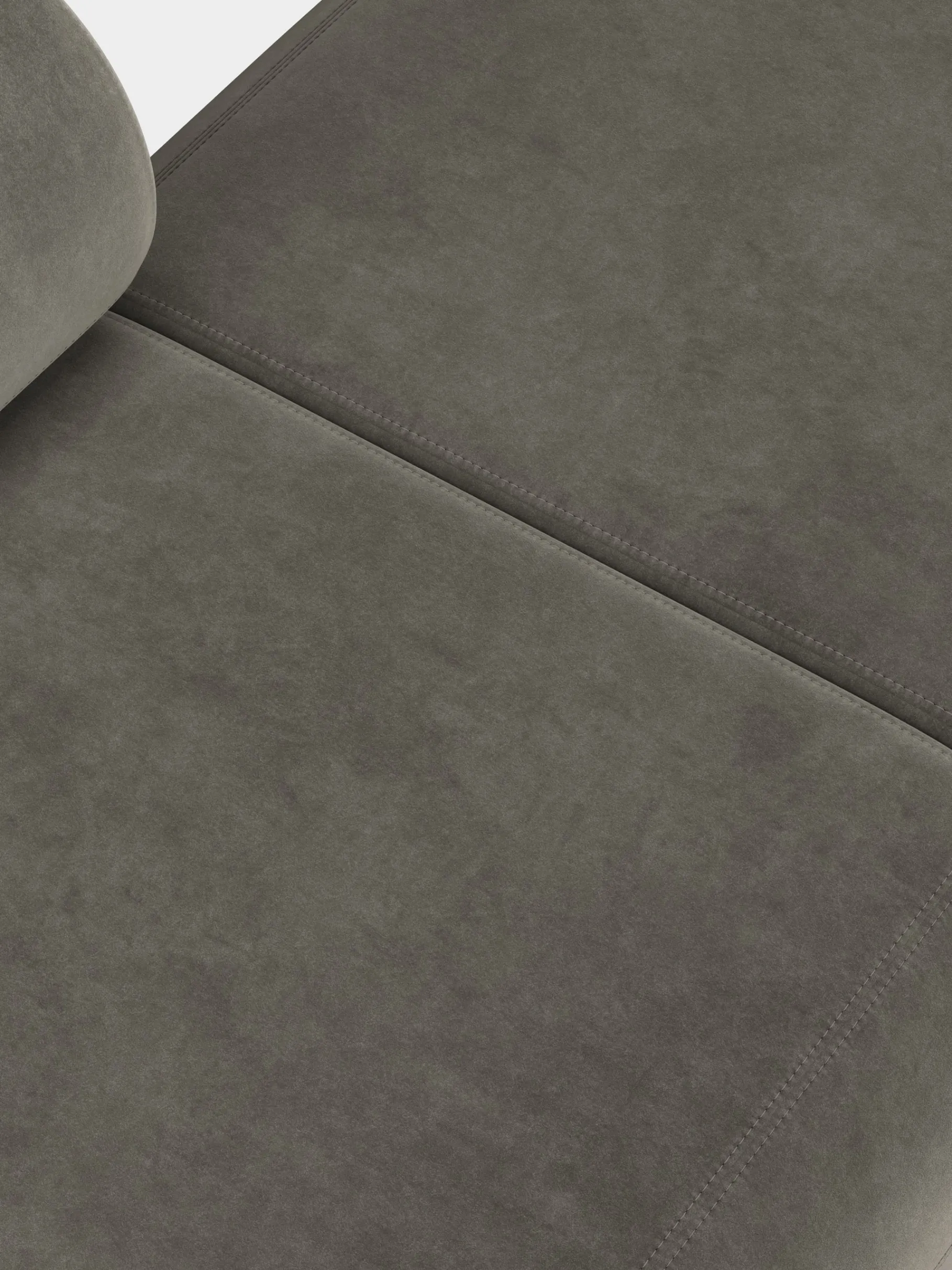 Fat Left Arm Backrest Modular Sofa