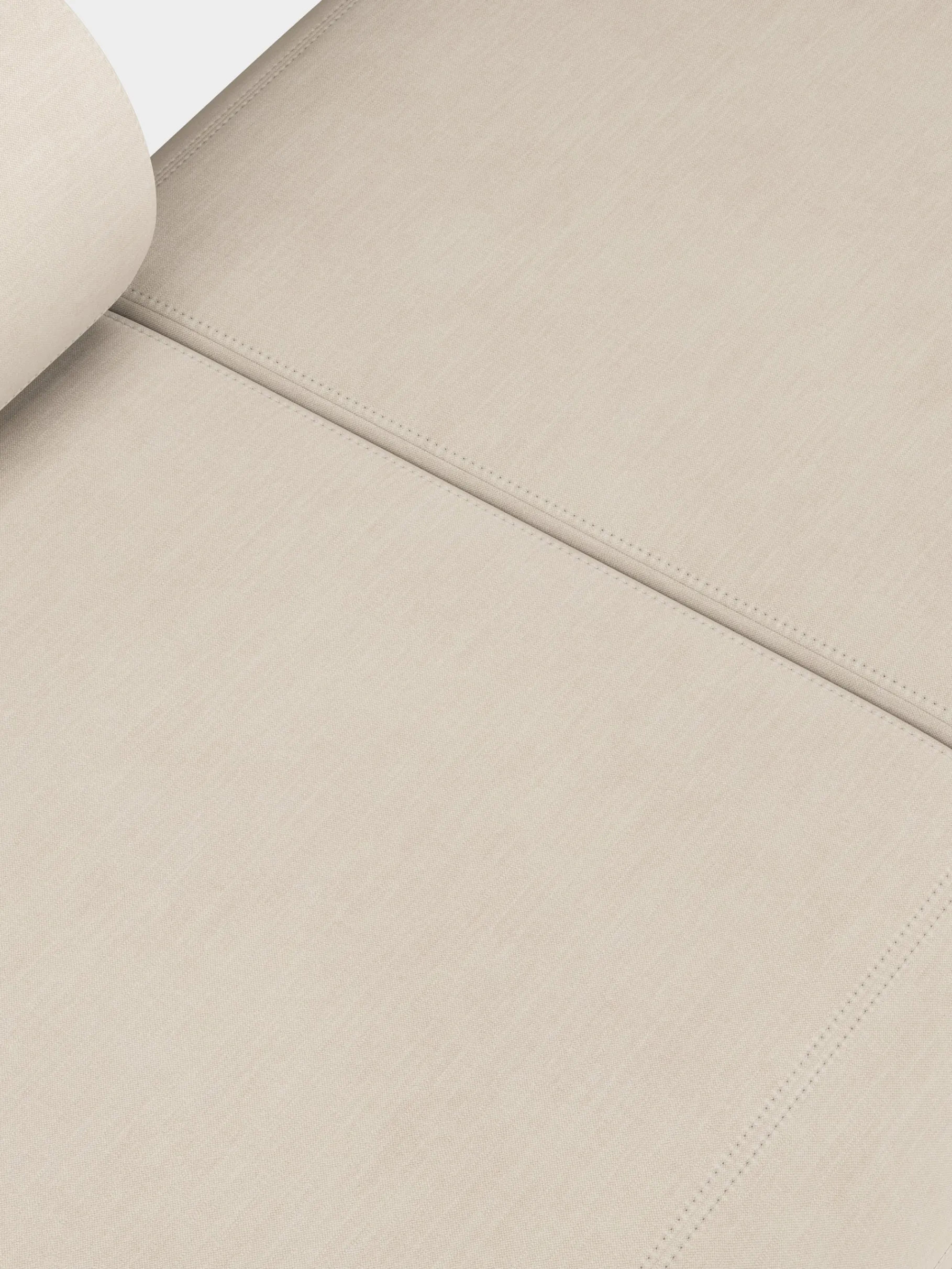 Fat Left Arm Backrest Modular Sofa