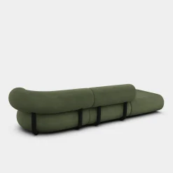 Fat Left Arm Backrest Modular Sofa