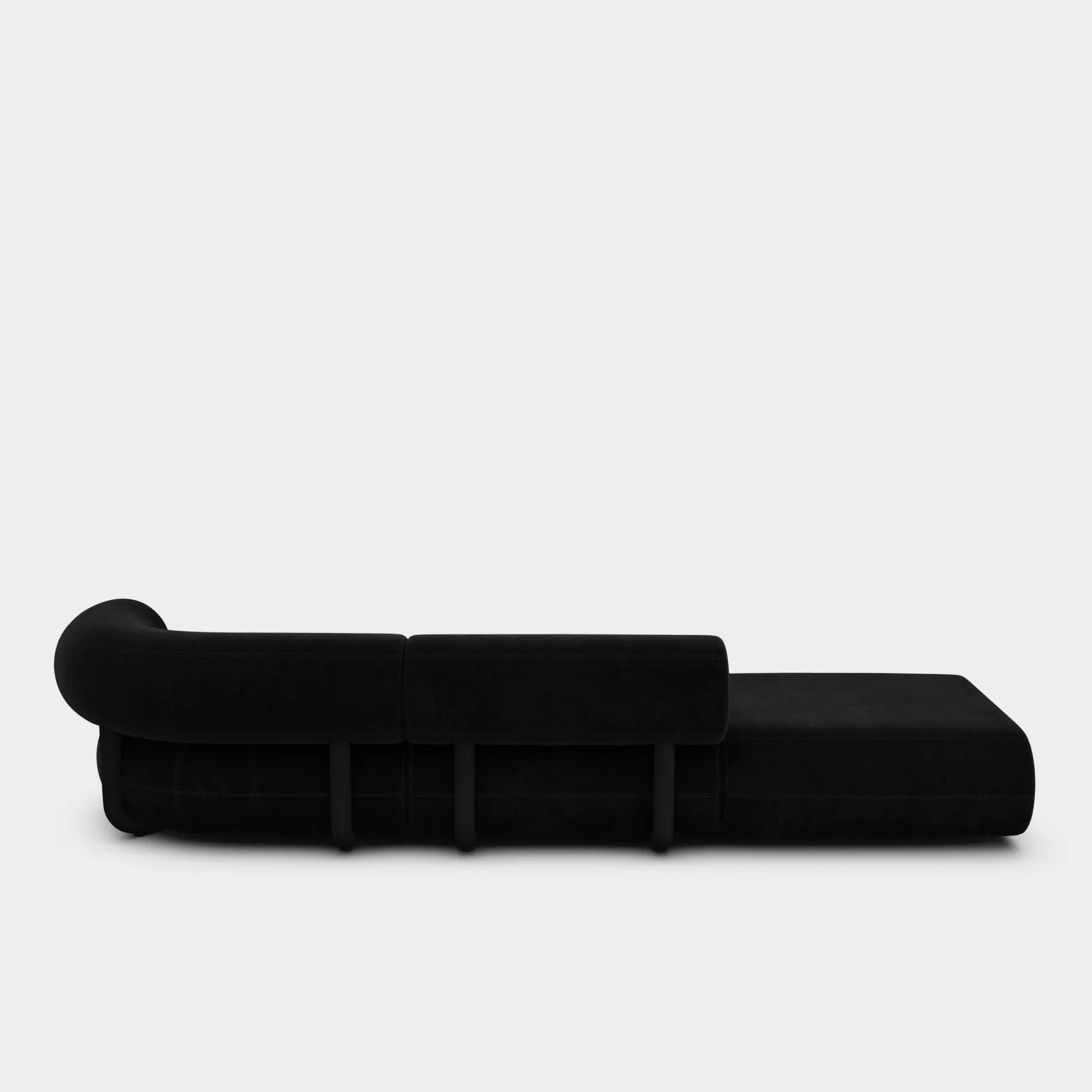 Fat Left Arm Backrest Modular Sofa
