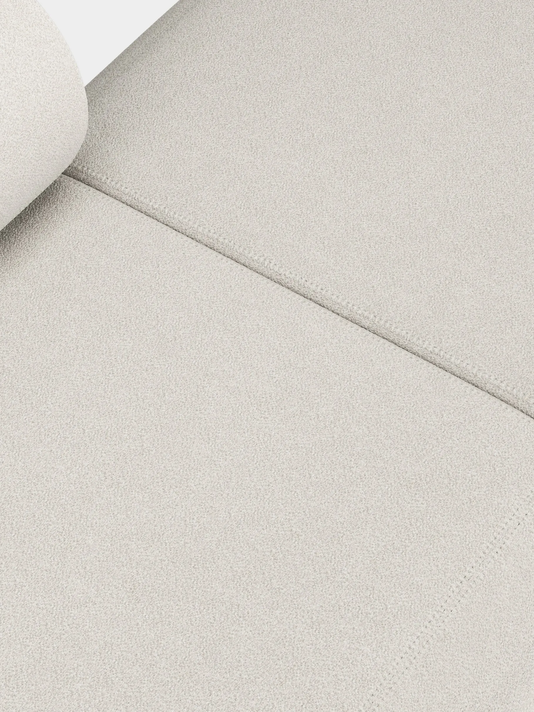 Fat Left Arm Backrest Modular Sofa