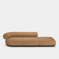 Fat Left Arm Backrest Modular Sofa