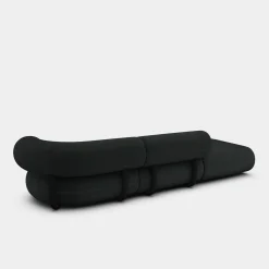 Fat Left Arm Backrest Modular Sofa