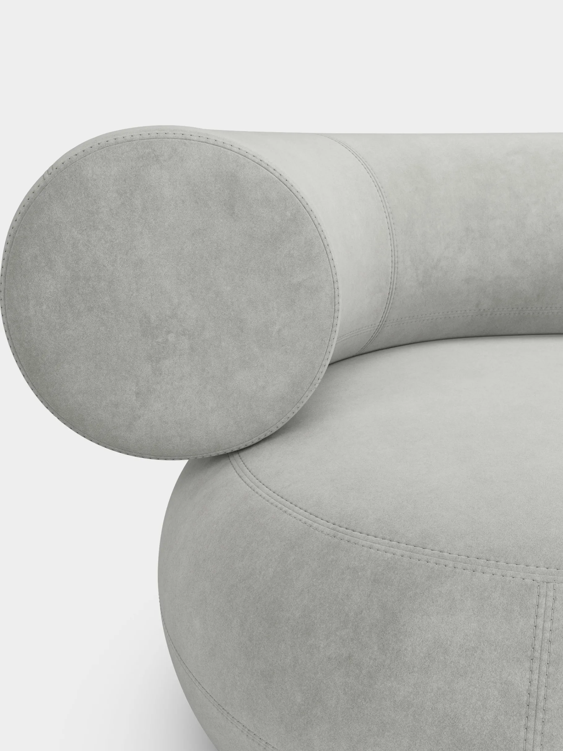 Fat Left Arm Backrest Modular Sofa