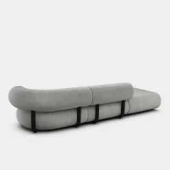 Fat Left Arm Backrest Modular Sofa