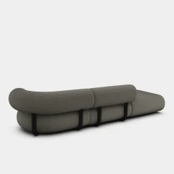 Fat Left Arm Backrest Modular Sofa