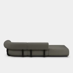 Fat Left Arm Backrest Modular Sofa