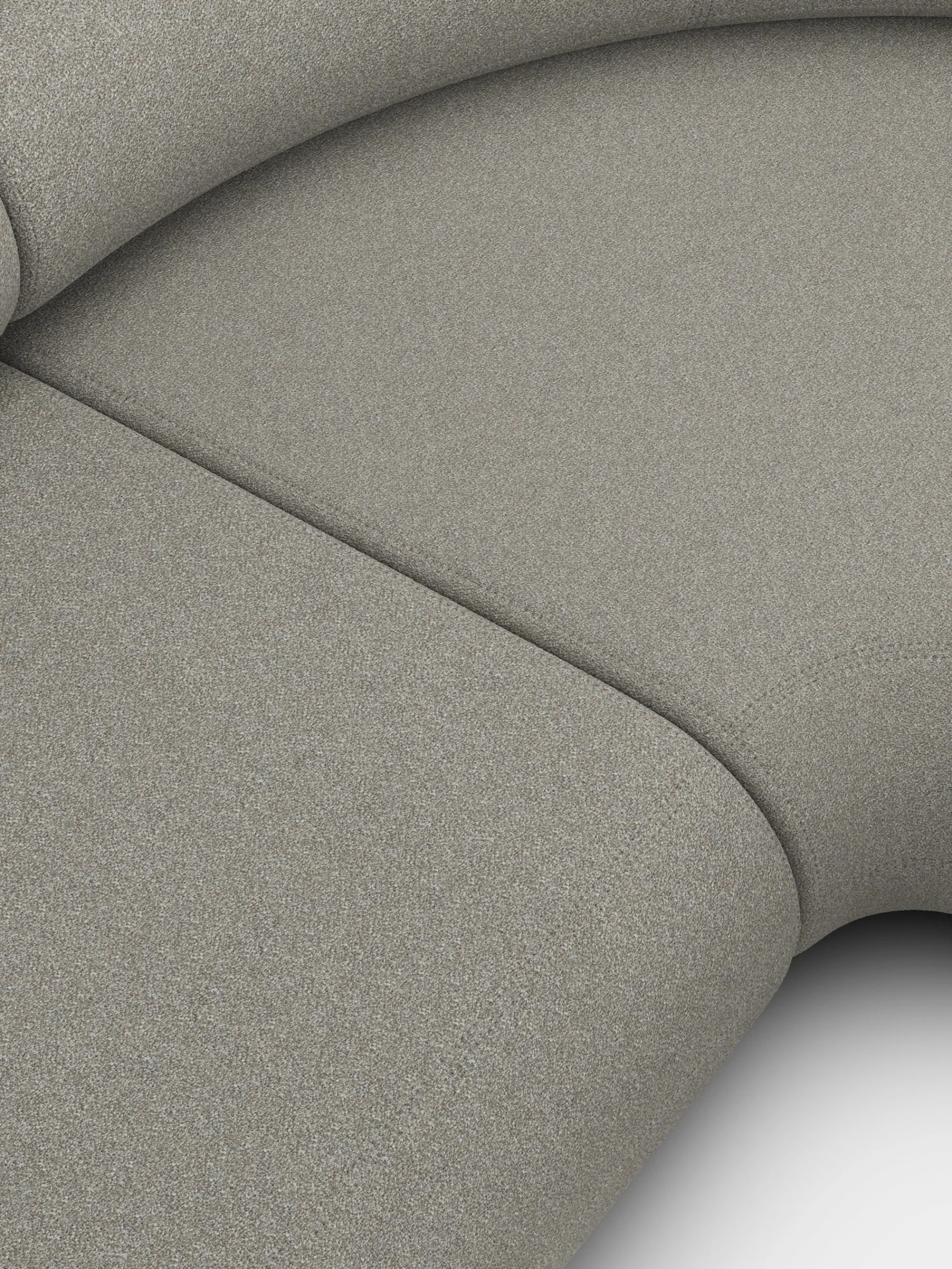 Fat L-Shaped Modular Sofa