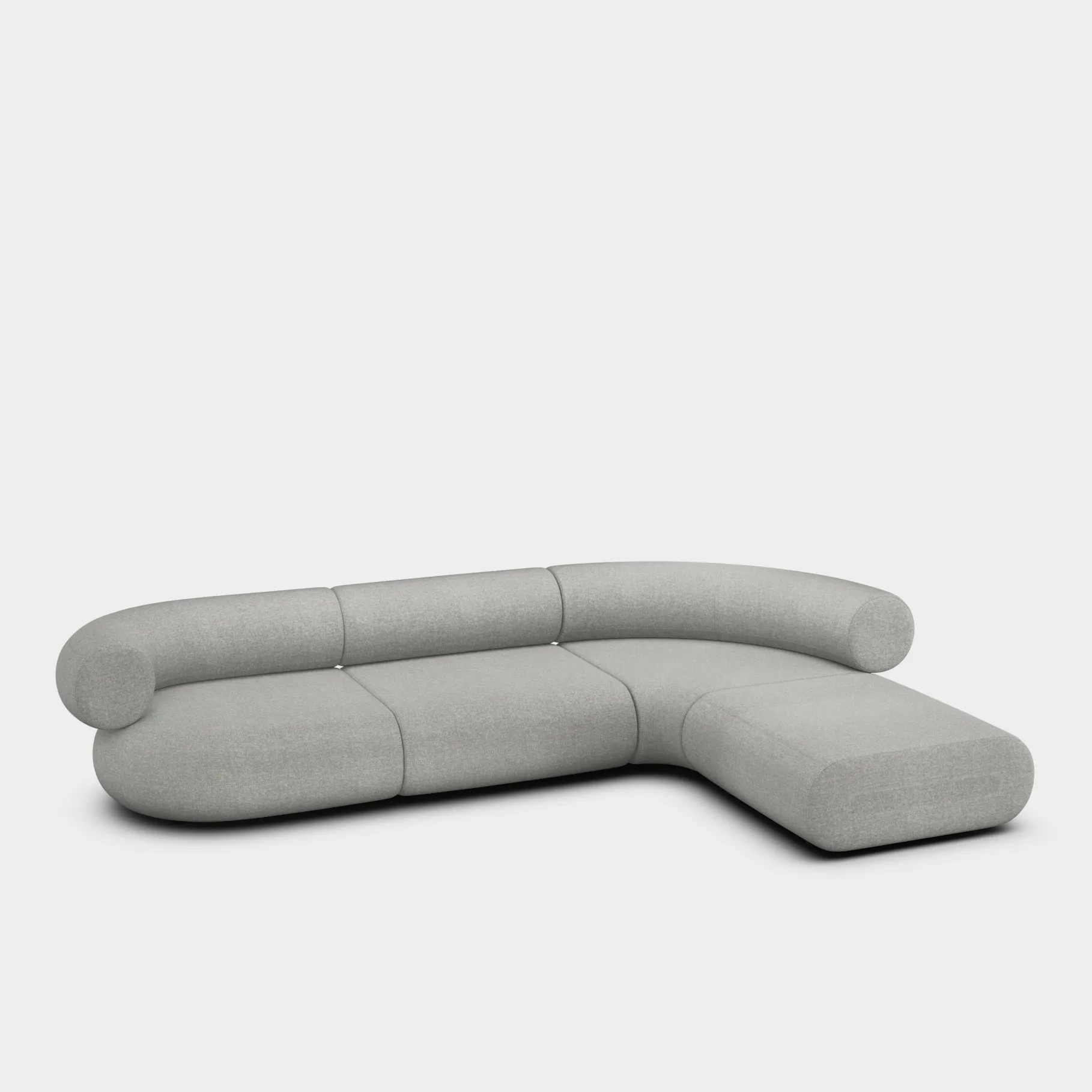 Fat L-Shaped Modular Sofa