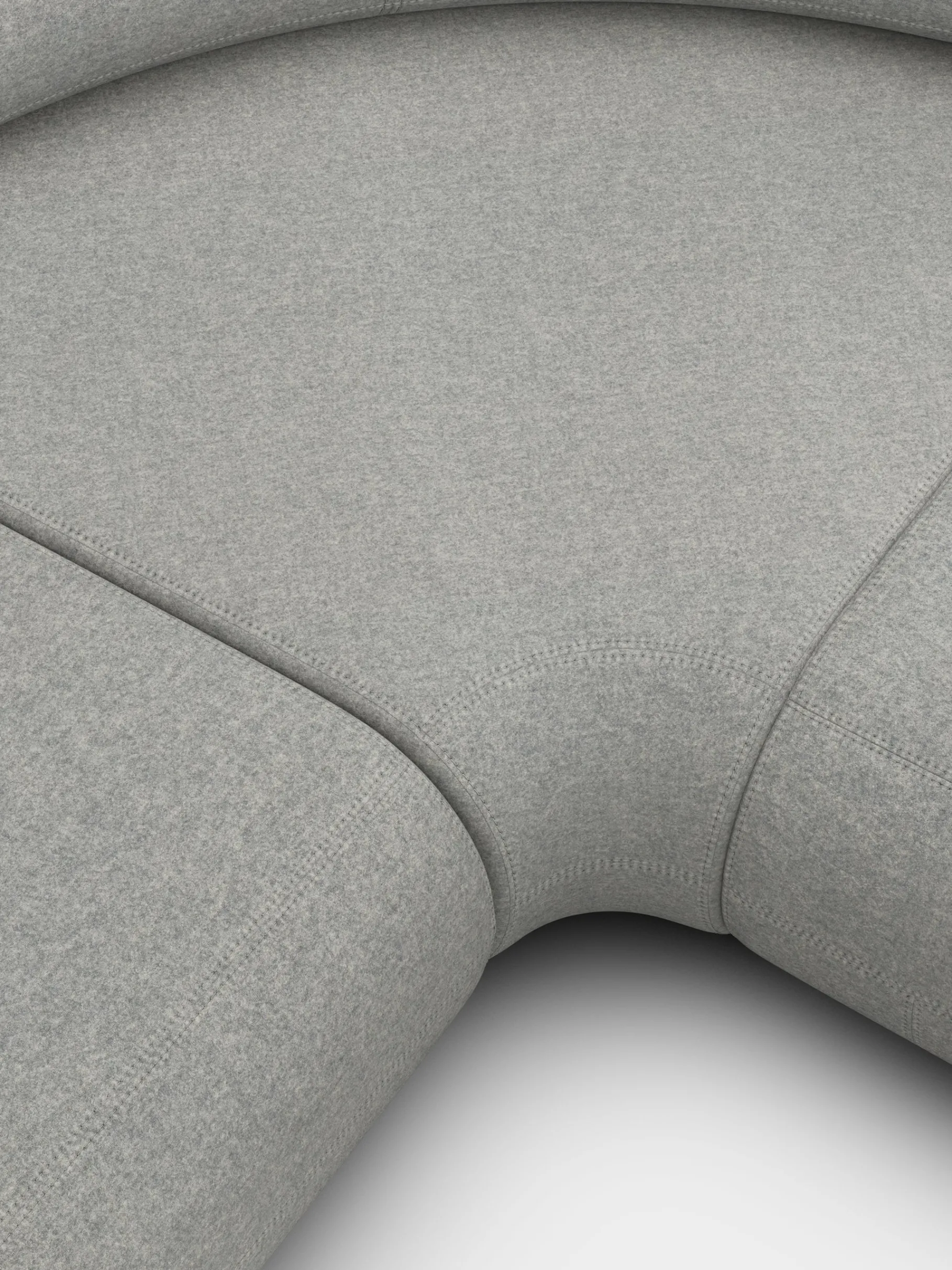 Fat L-Shaped Modular Sofa