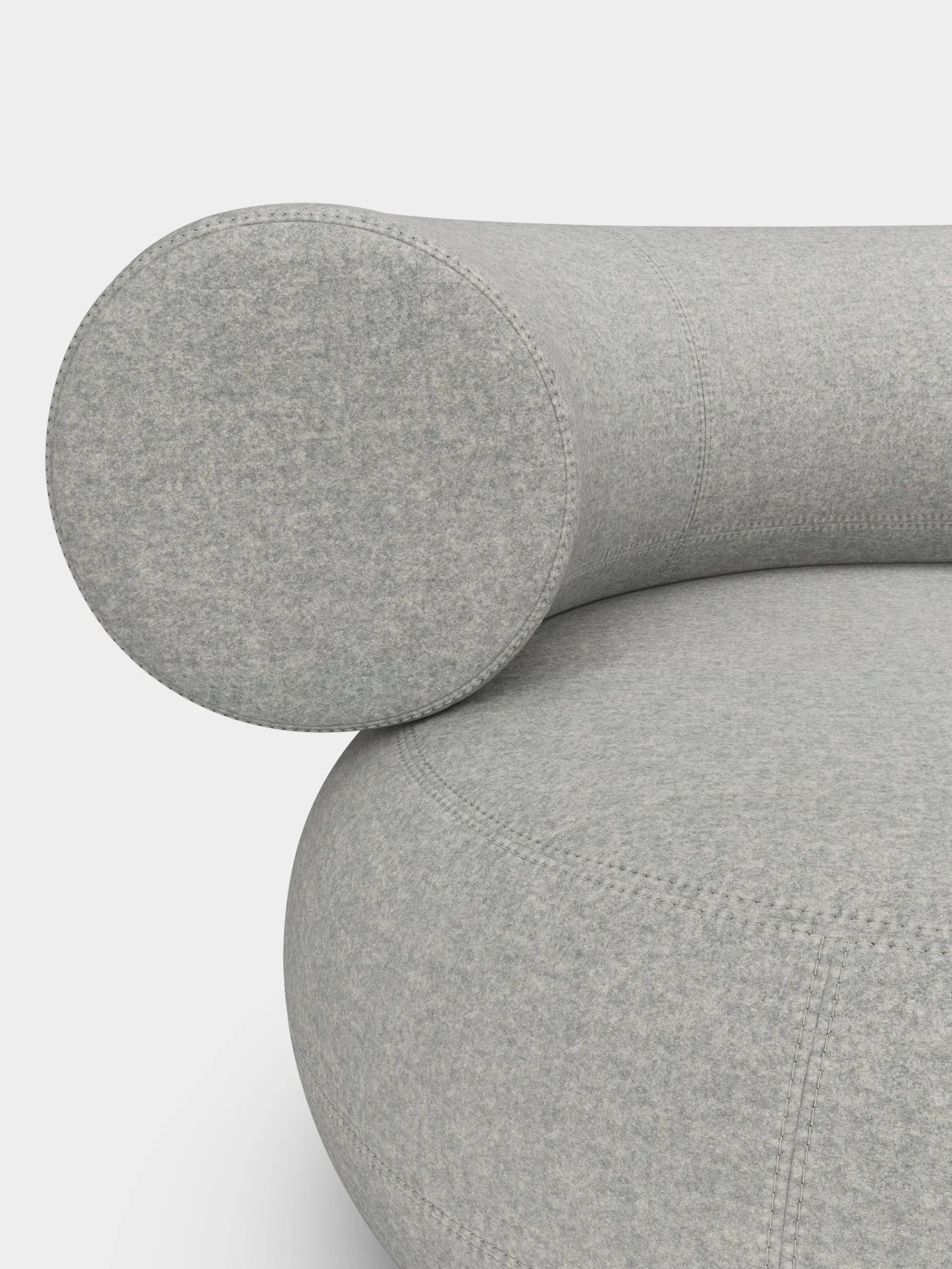 Fat L-Shaped Modular Sofa