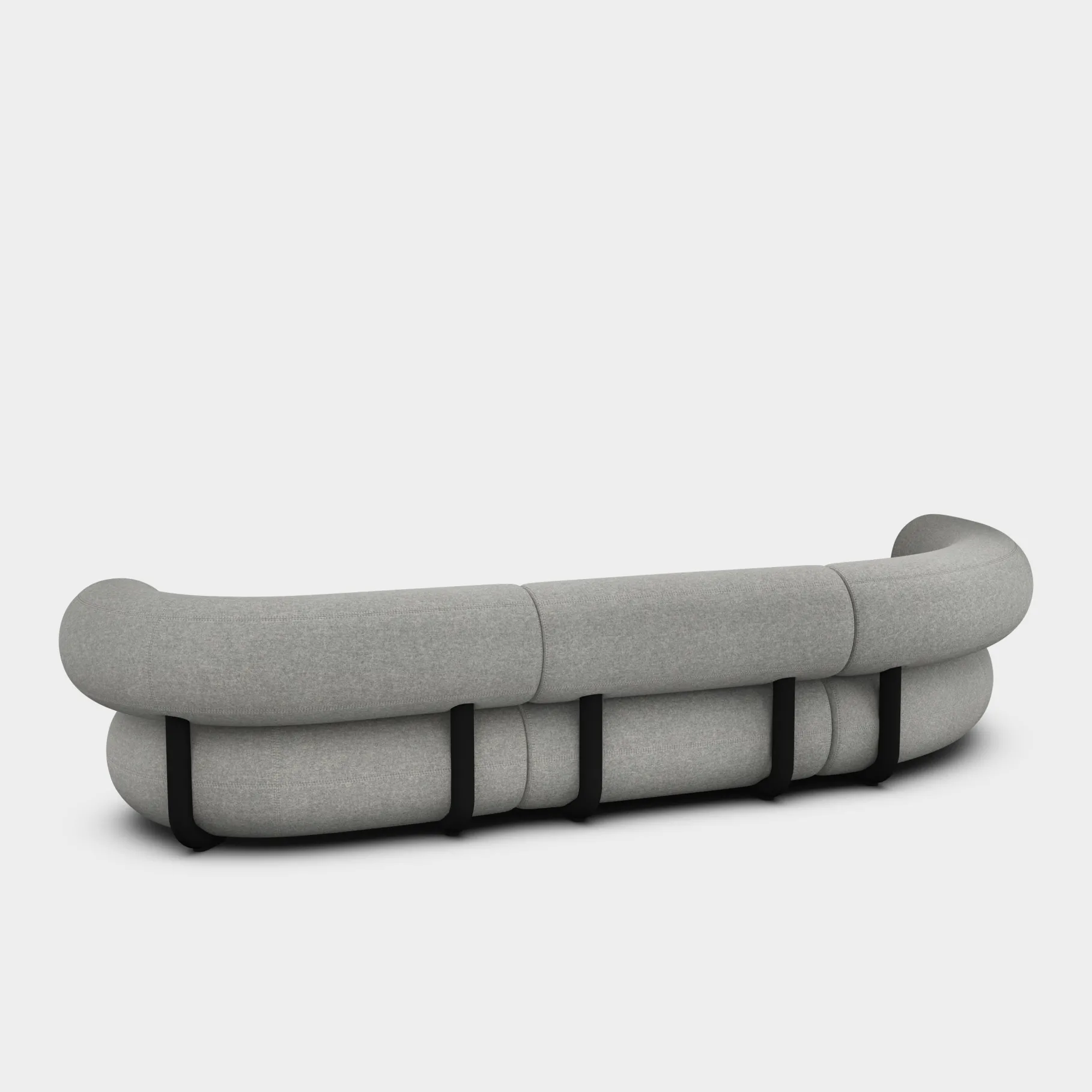 Fat L-Shaped Modular Sofa