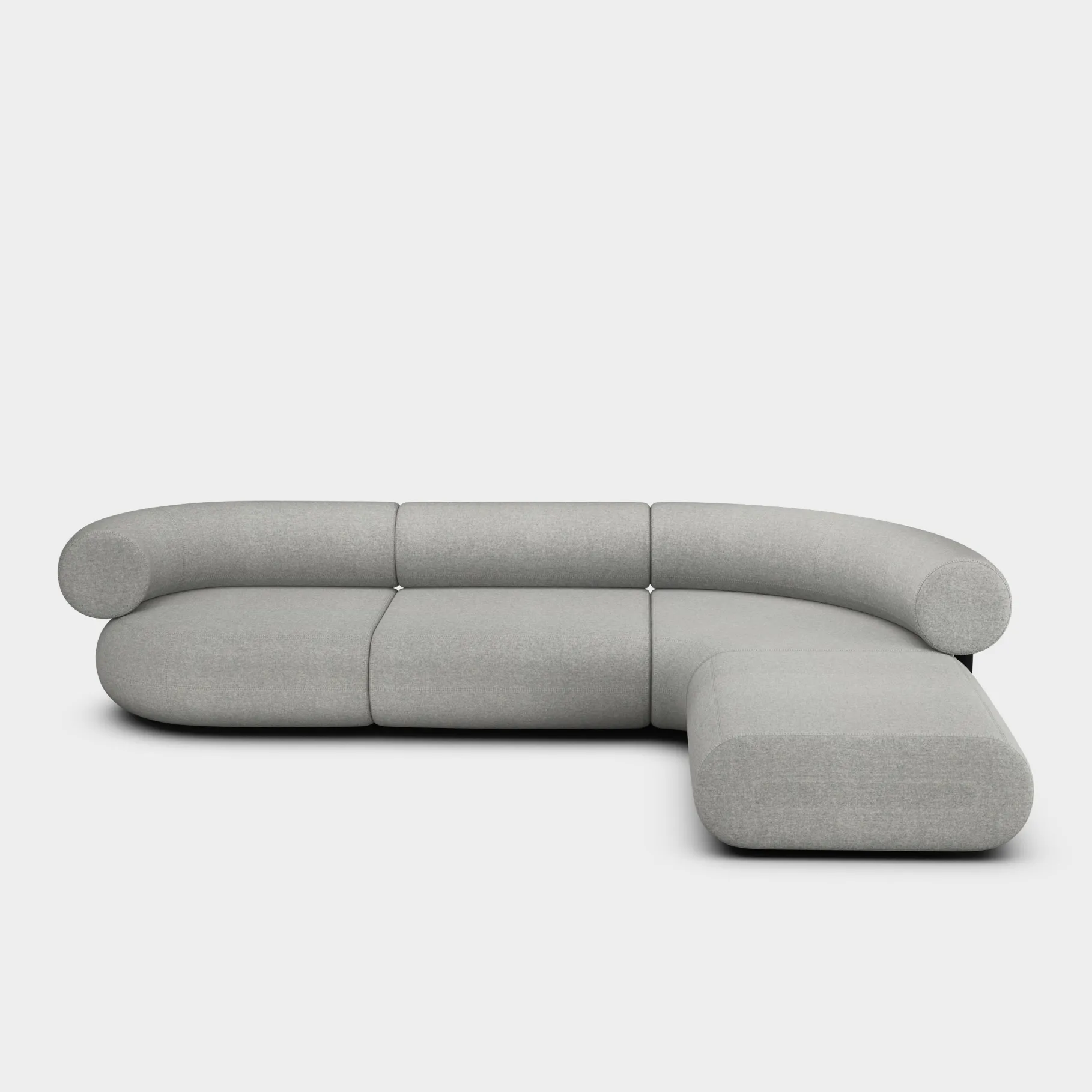 Fat L-Shaped Modular Sofa
