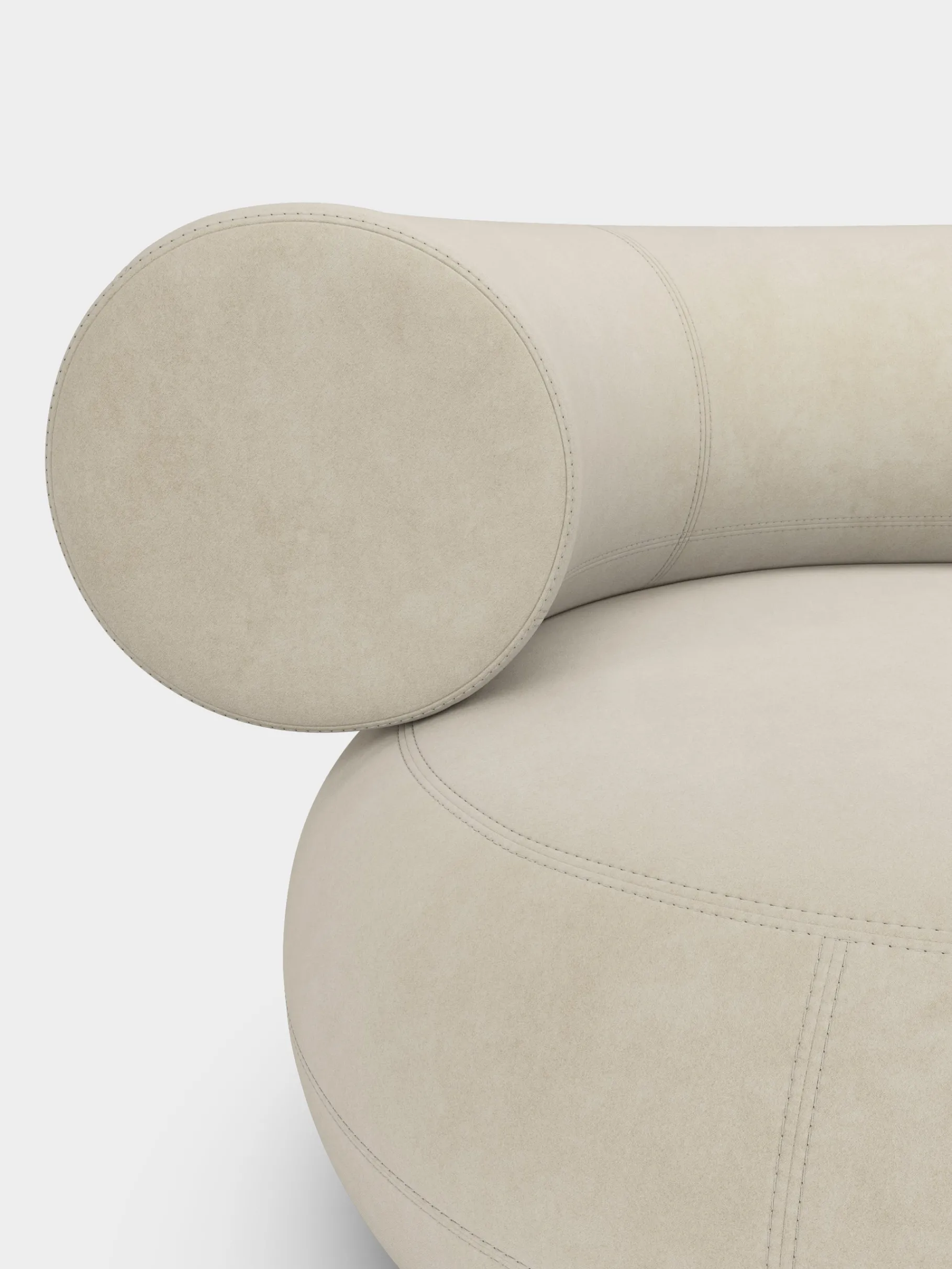 Fat L-Shaped Modular Sofa