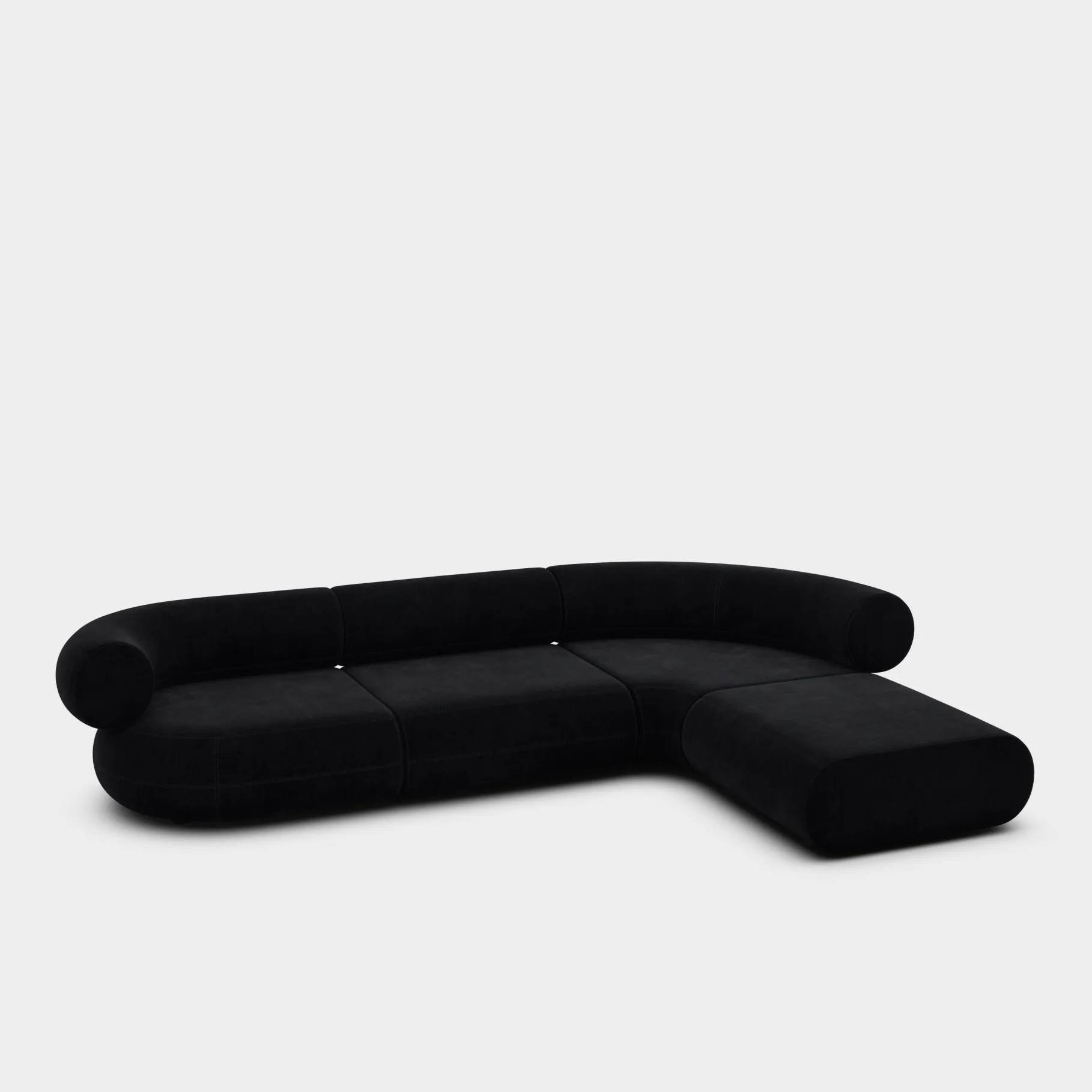 Fat L-Shaped Modular Sofa