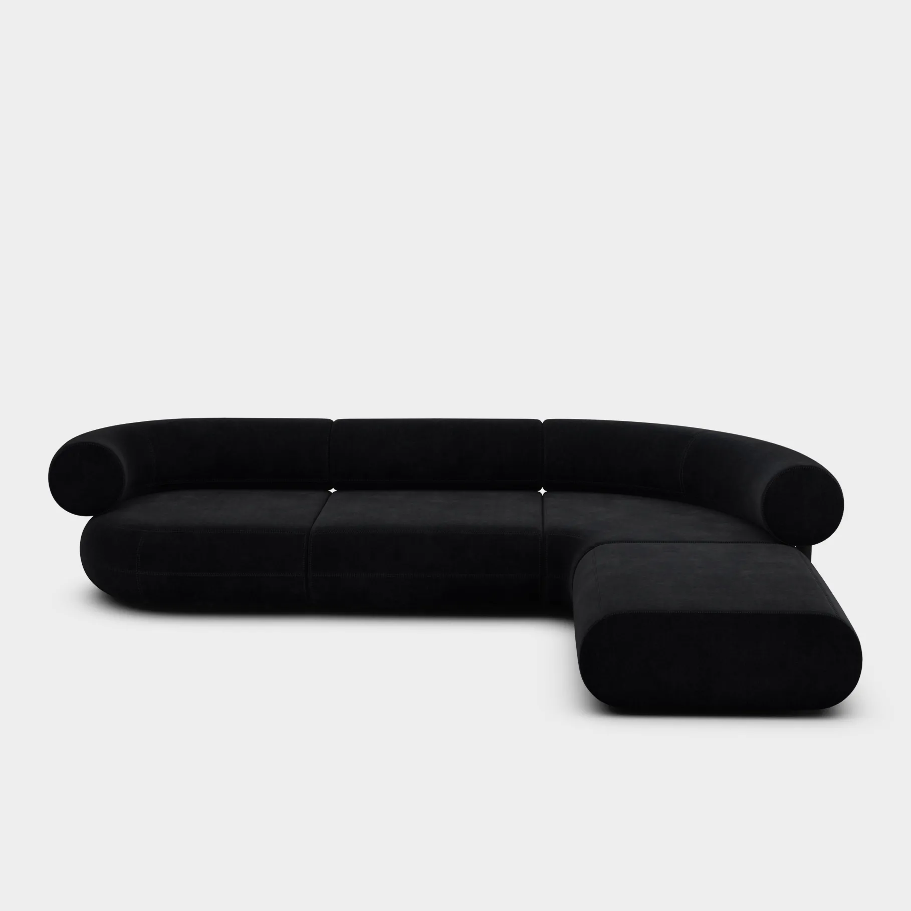Fat L-Shaped Modular Sofa