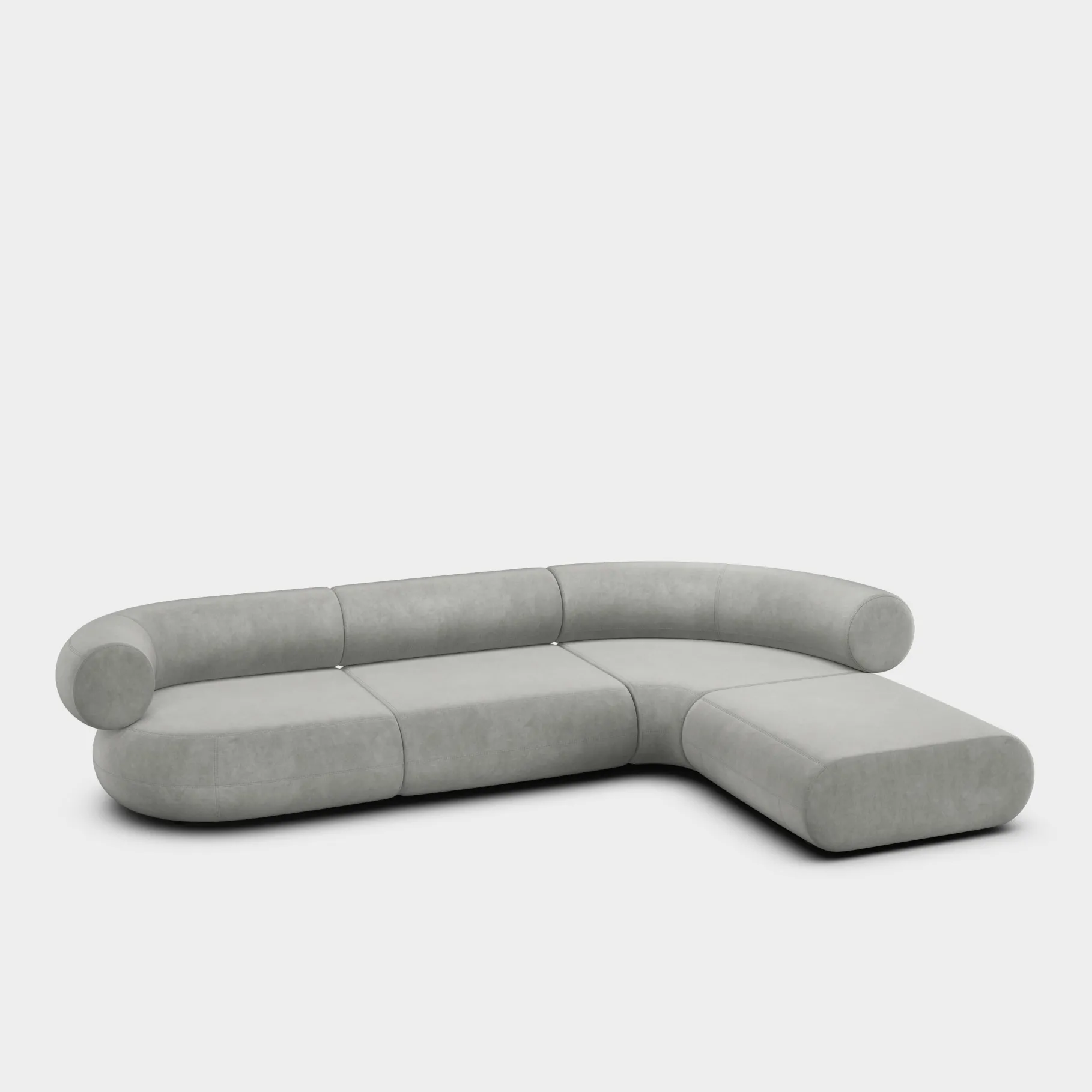 Fat L-Shaped Modular Sofa