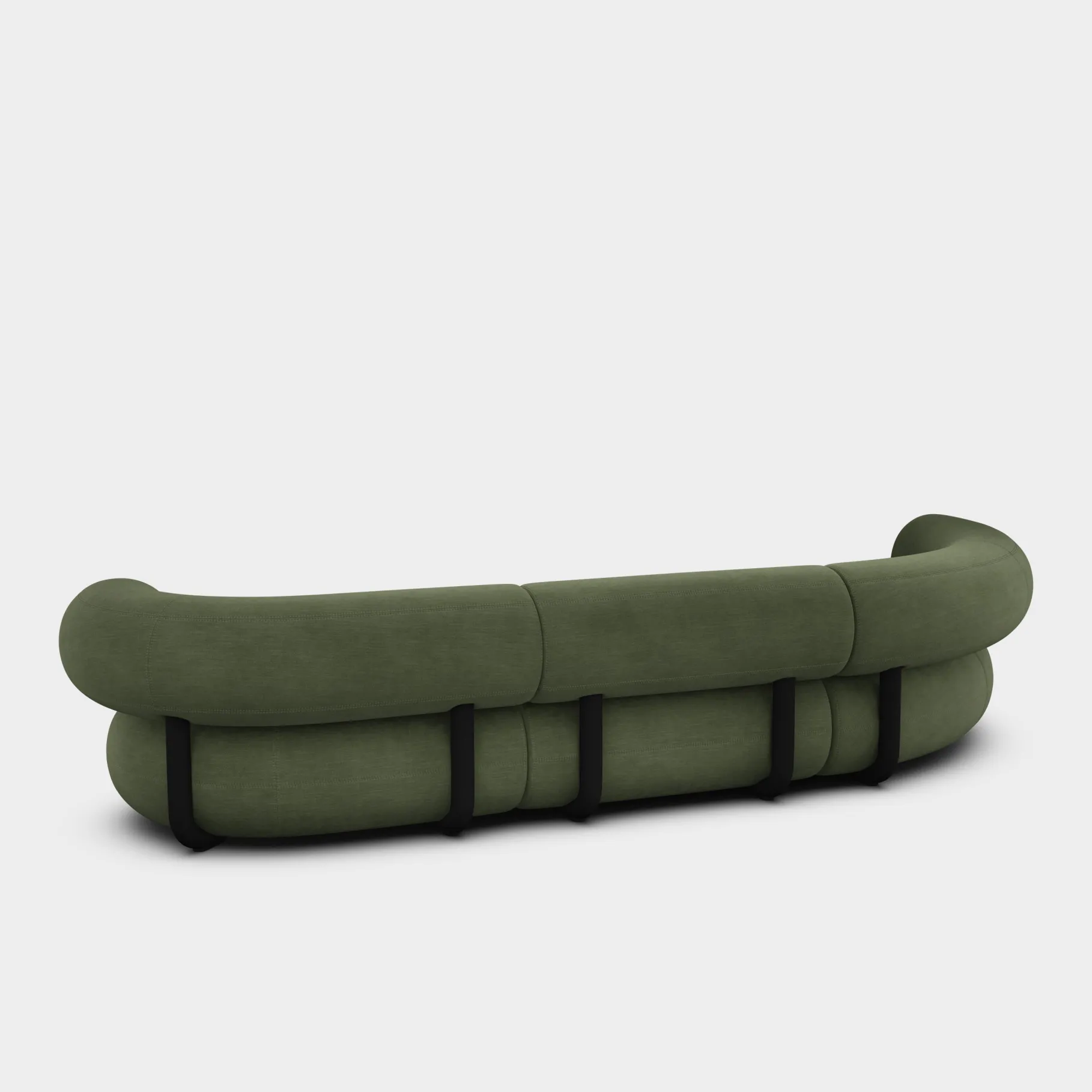 Fat L-Shaped Modular Sofa
