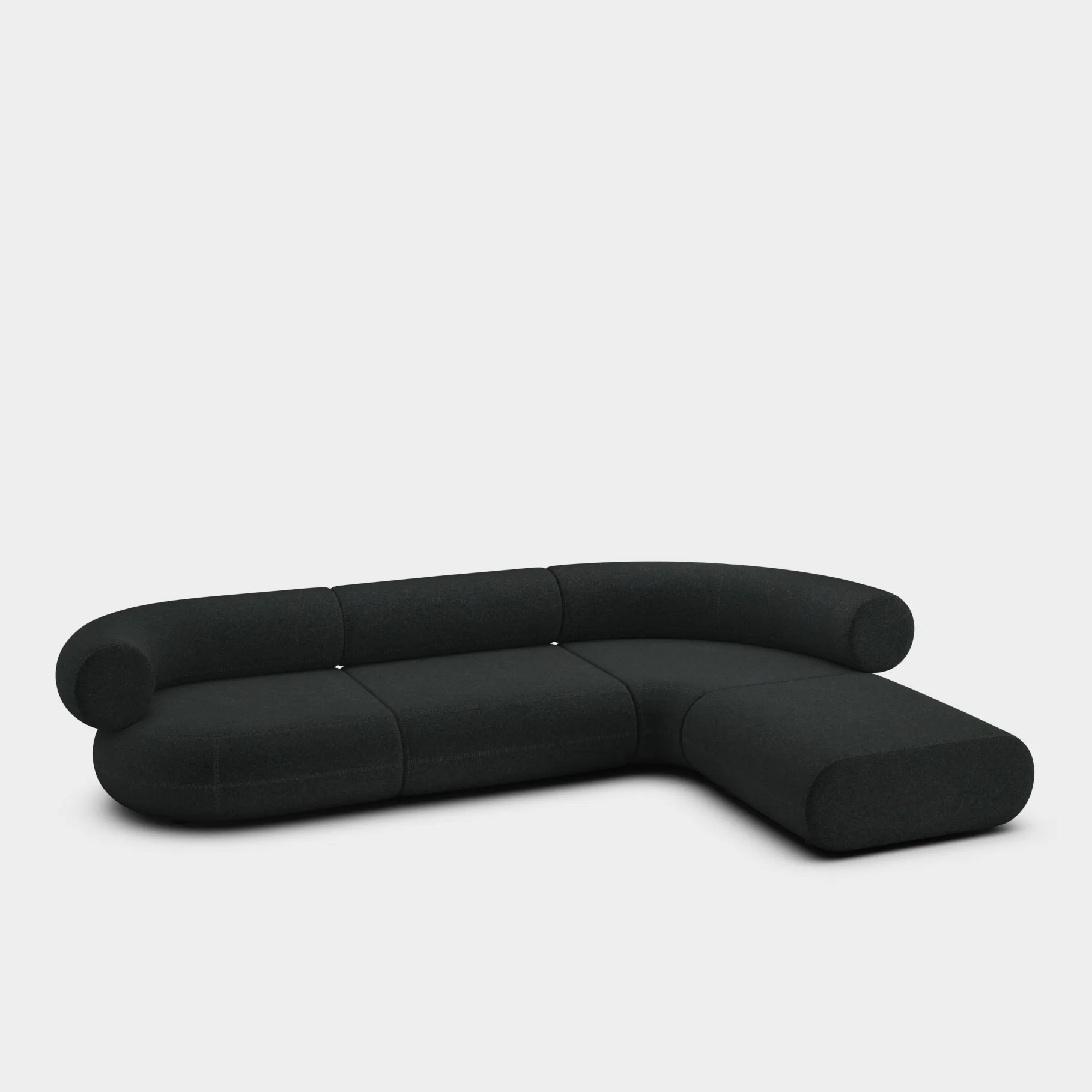 Fat L-Shaped Modular Sofa