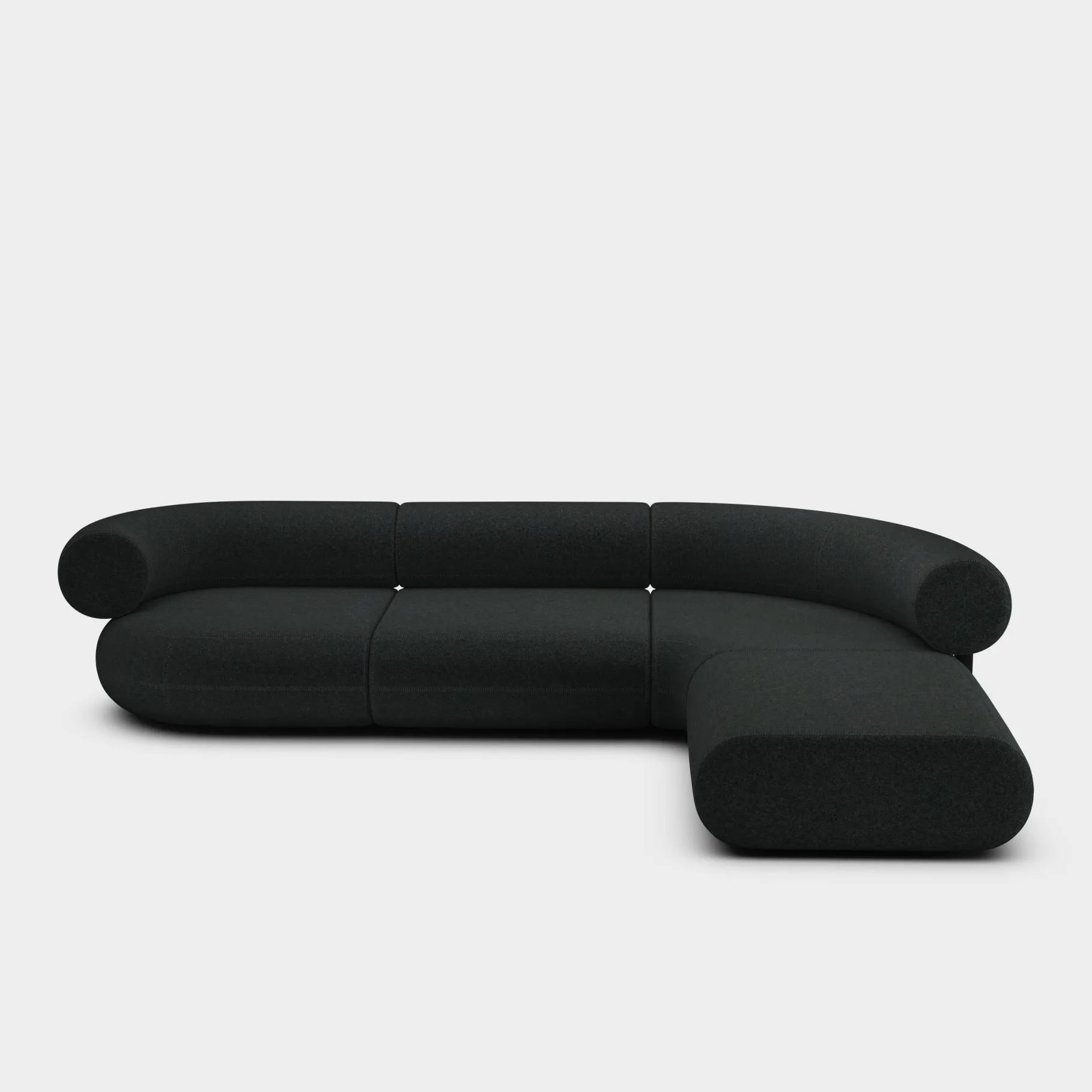 Fat L-Shaped Modular Sofa