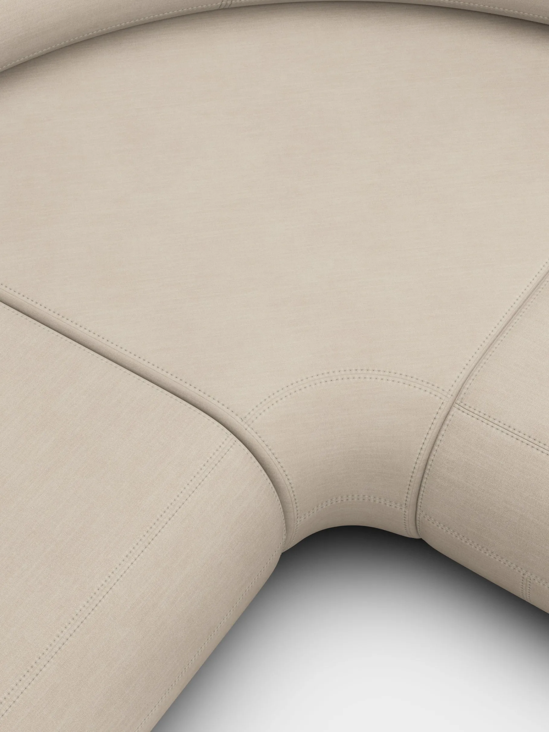 Fat L-Shaped Modular Sofa