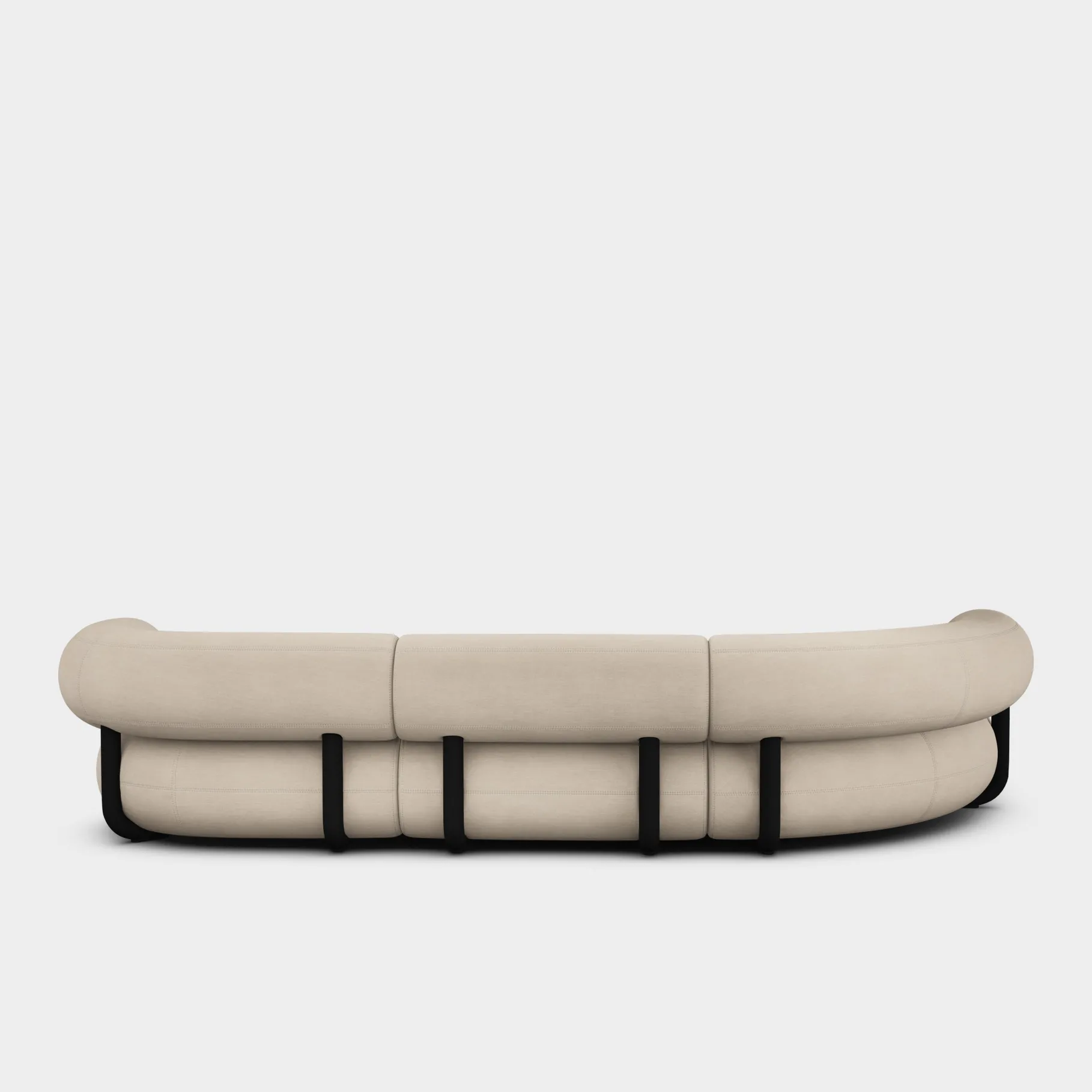 Fat L-Shaped Modular Sofa
