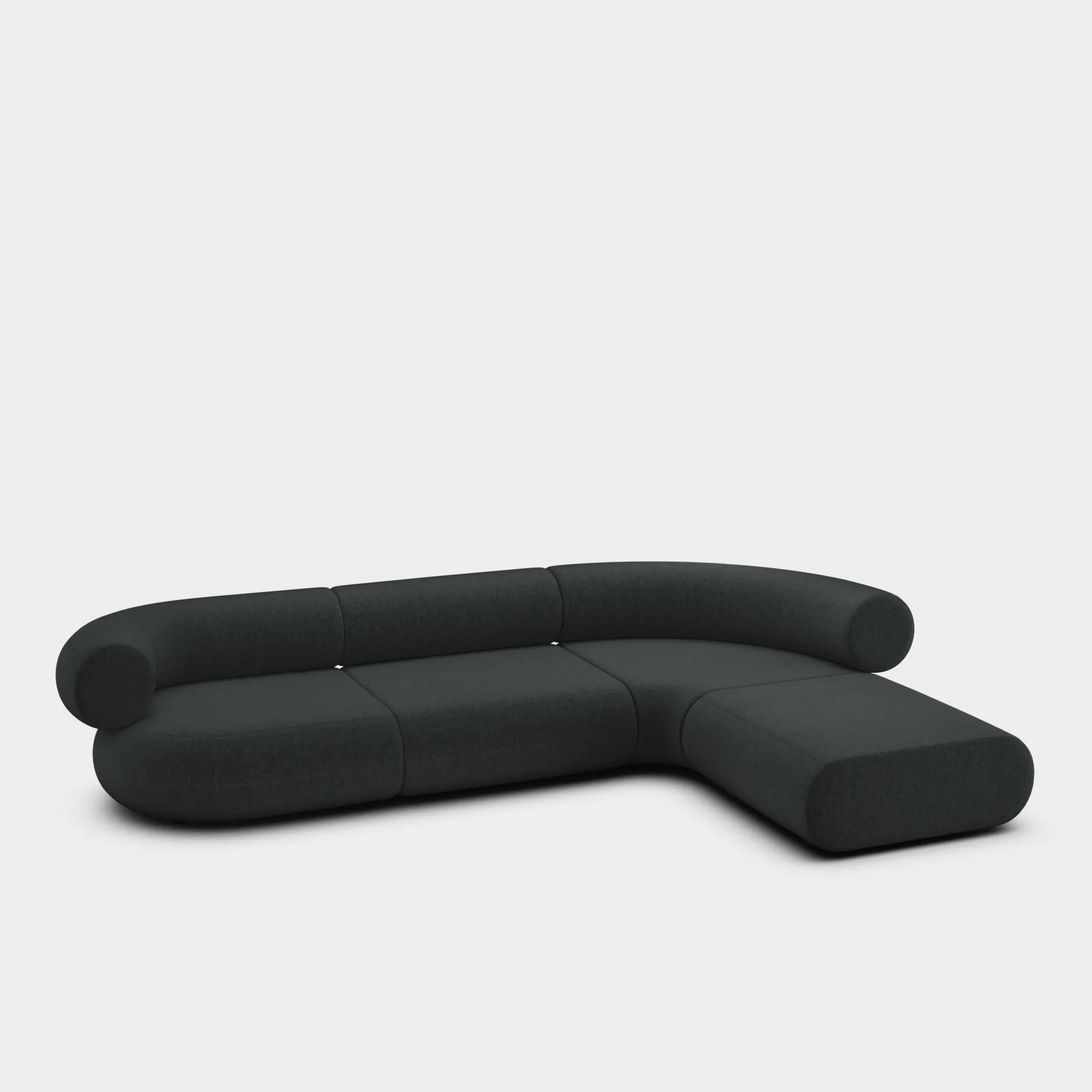 Fat L-Shaped Modular Sofa