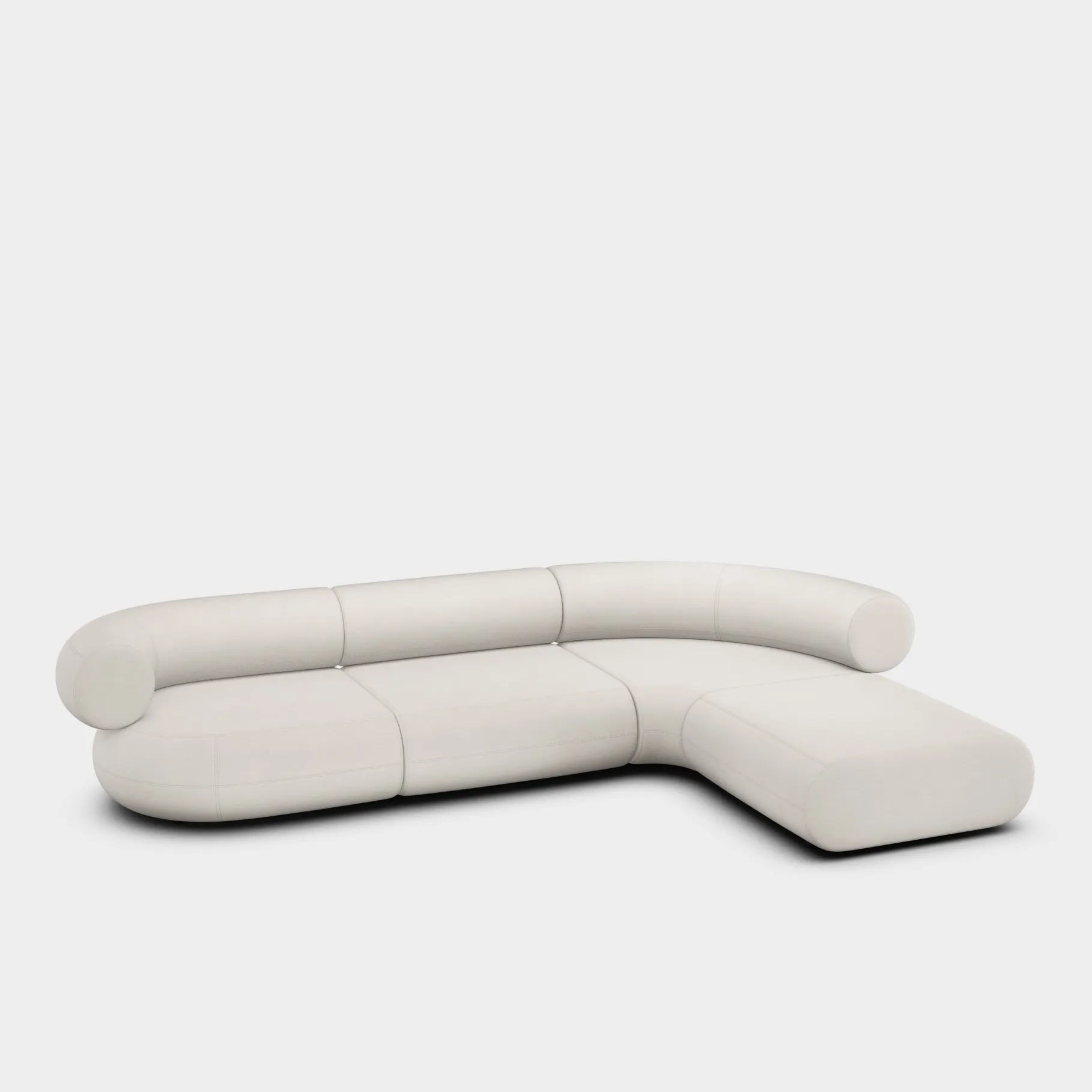 Fat L-Shaped Modular Sofa