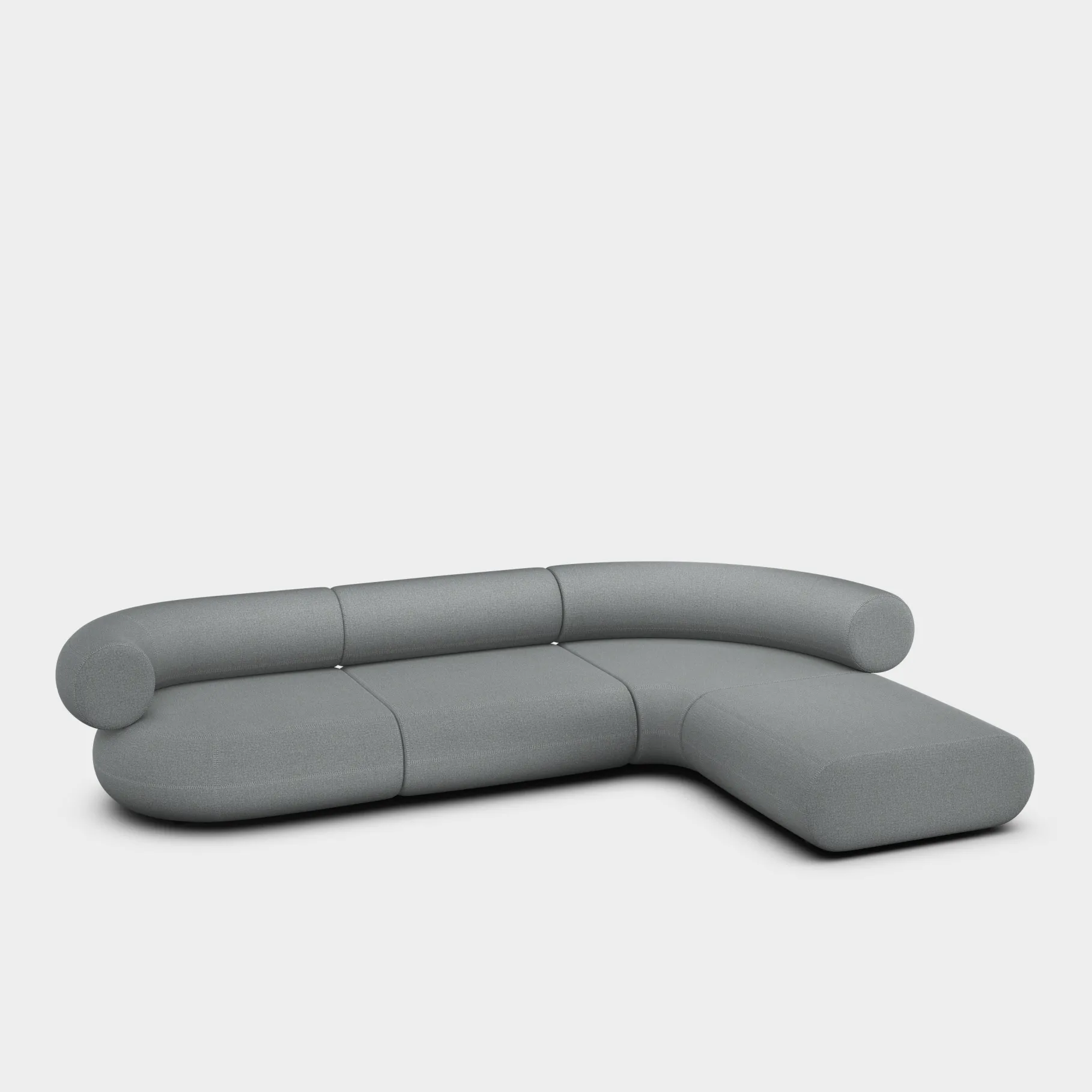 Fat L-Shaped Modular Sofa