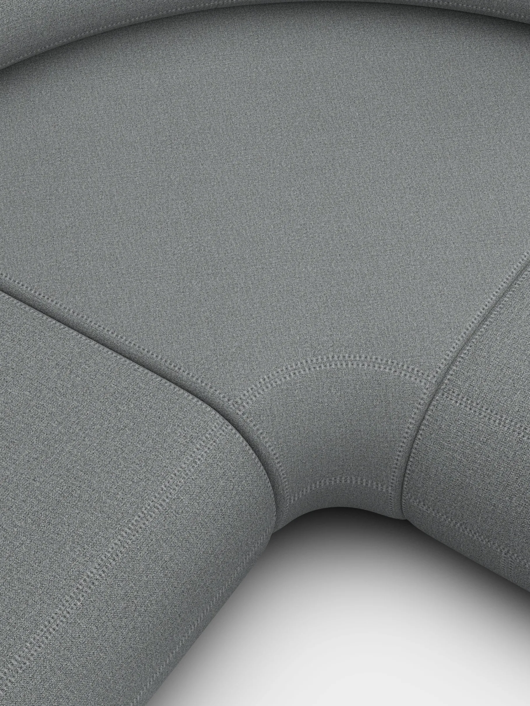 Fat L-Shaped Modular Sofa