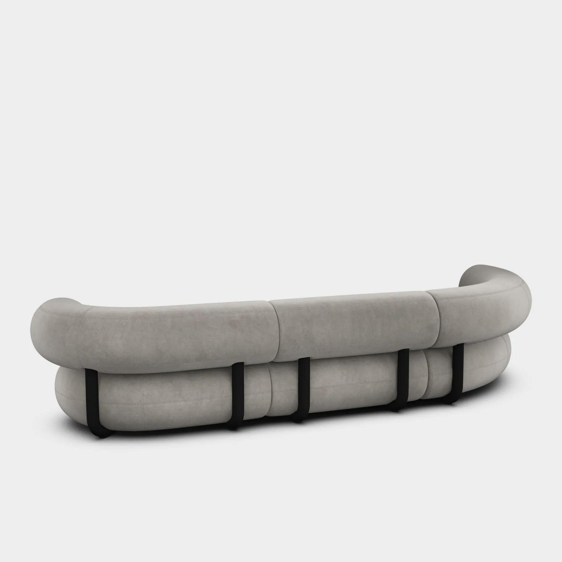 Fat L-Shaped Modular Sofa