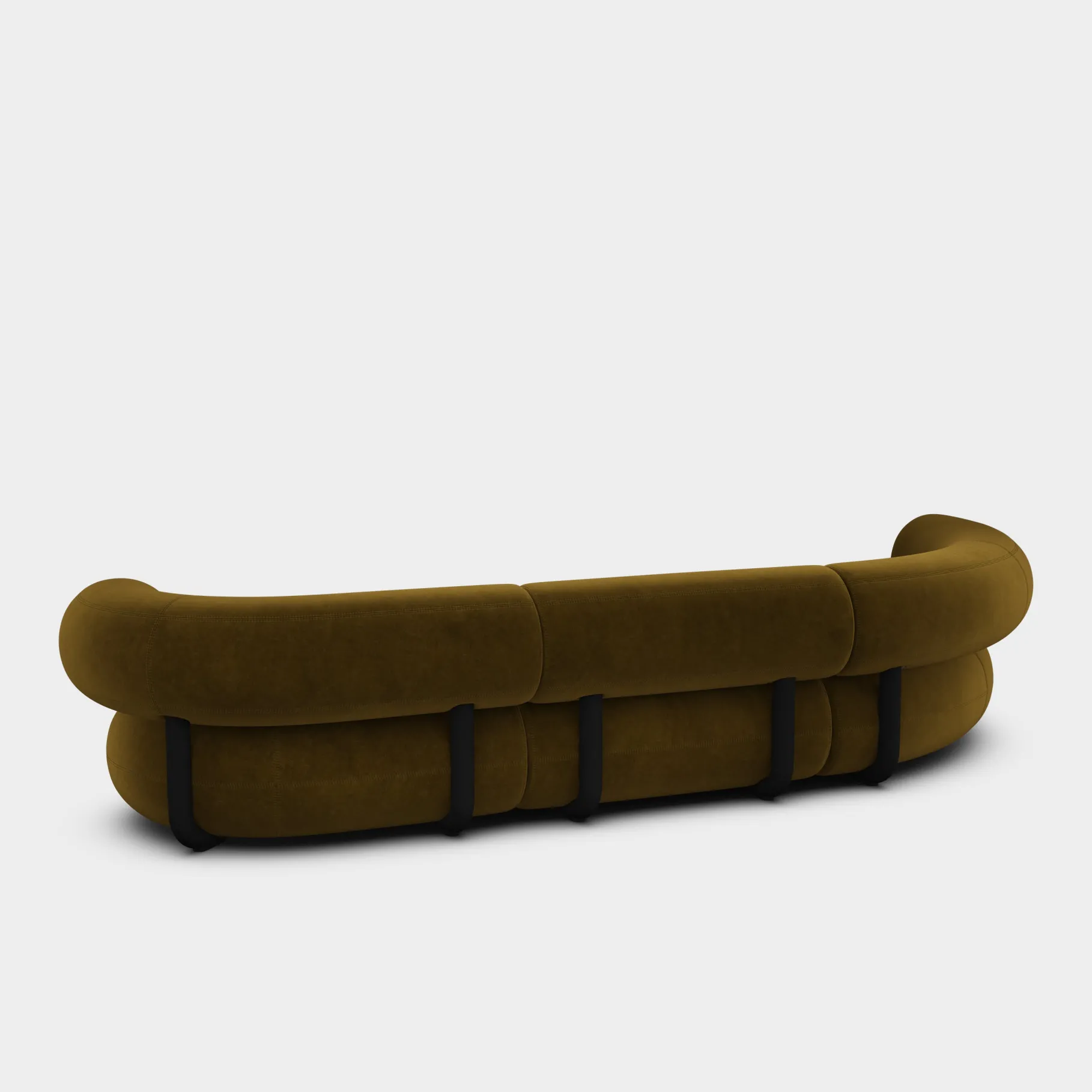 Fat L-Shaped Modular Sofa