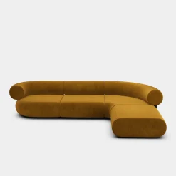Fat L-Shaped Modular Sofa