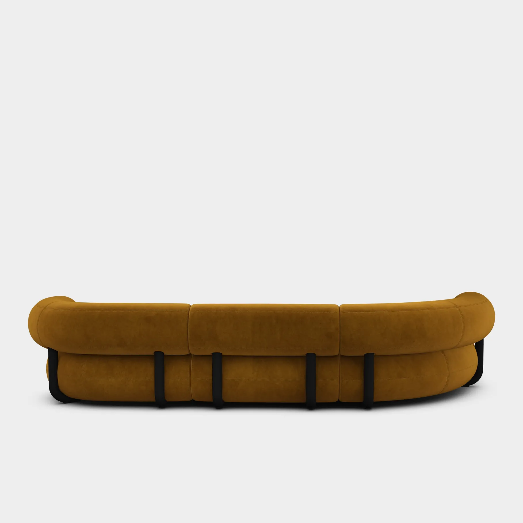 Fat L-Shaped Modular Sofa
