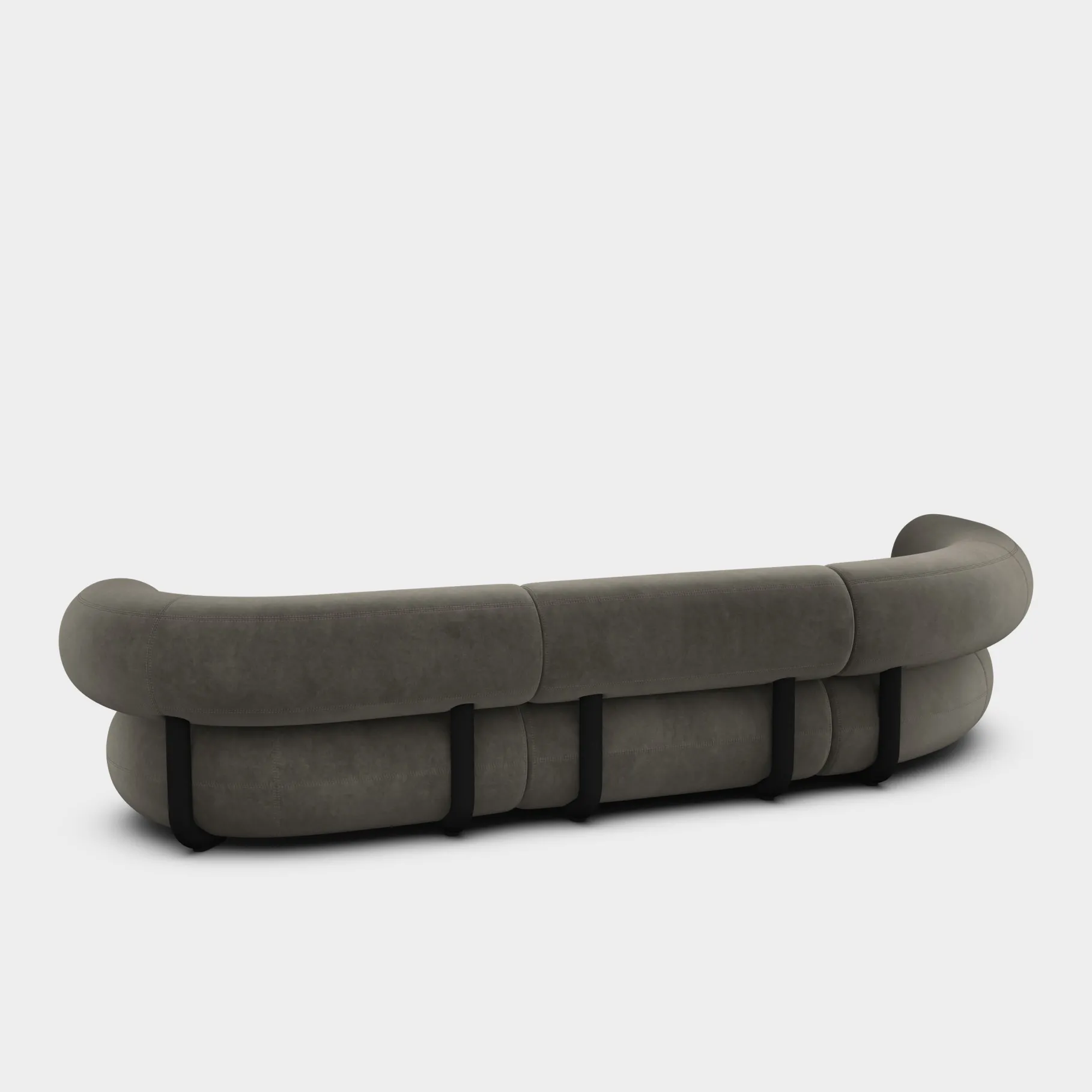 Fat L-Shaped Modular Sofa