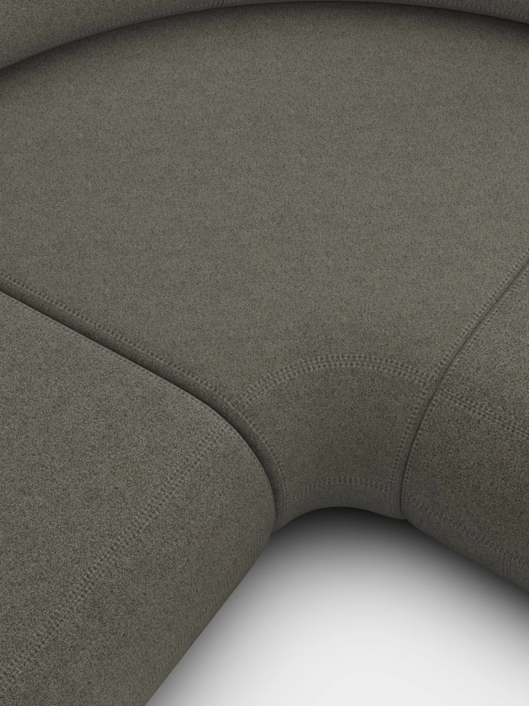 Fat L-Shaped Modular Sofa