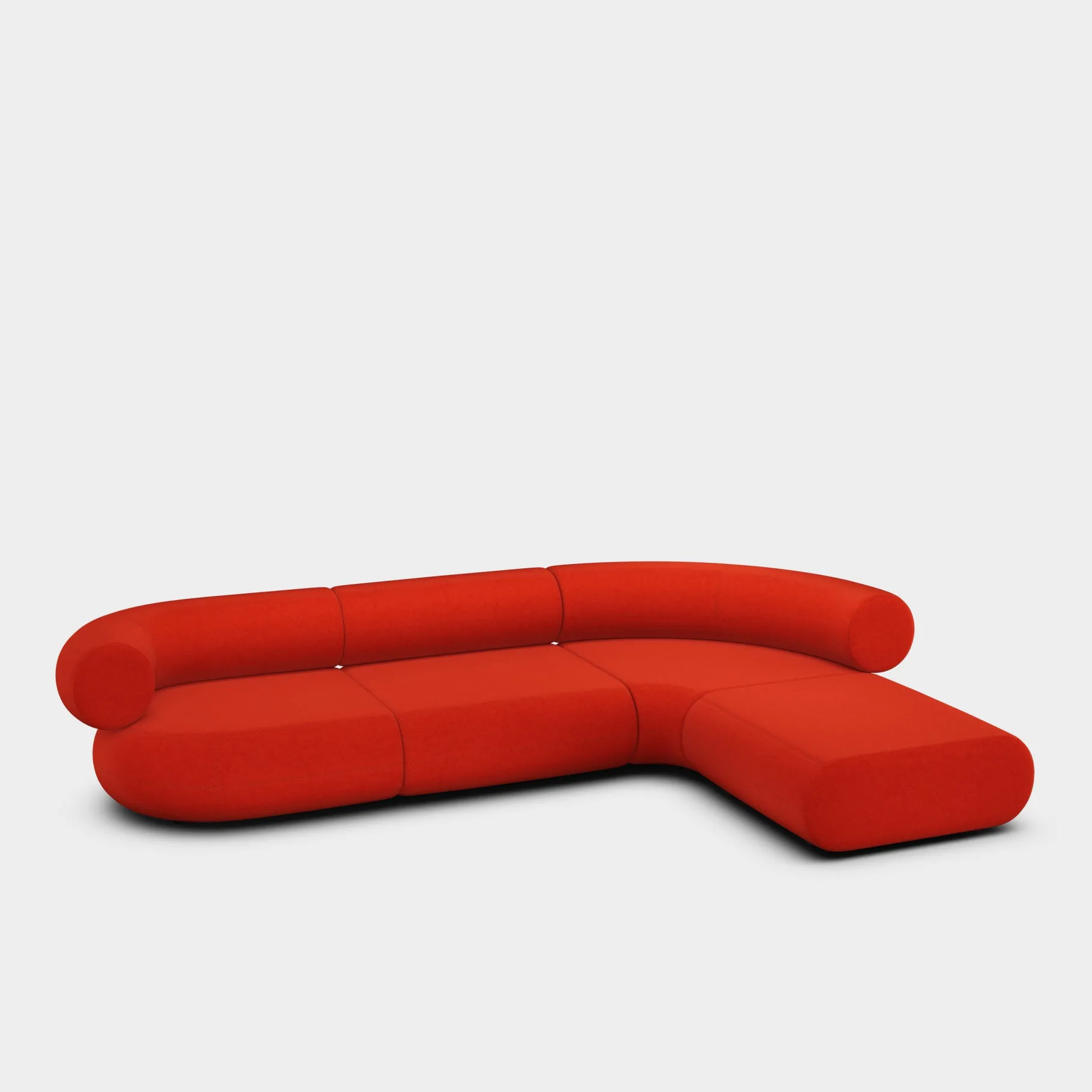 Fat L-Shaped Modular Sofa