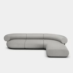 Fat L-Shaped Modular Sofa