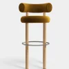 Fat Natural Wood 75cm Bar Stool