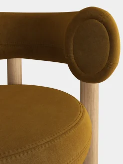 Fat Natural Wood 75cm Bar Stool