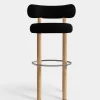 Fat Natural Wood 75cm Bar Stool