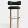 Fat Natural Wood 75cm Bar Stool
