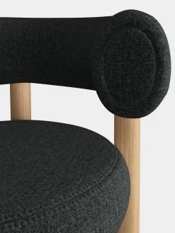 Fat Natural Wood 75cm Bar Stool