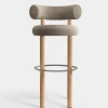 Fat Natural Wood 75cm Bar Stool